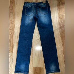 High Rise Straight Cut Jeans